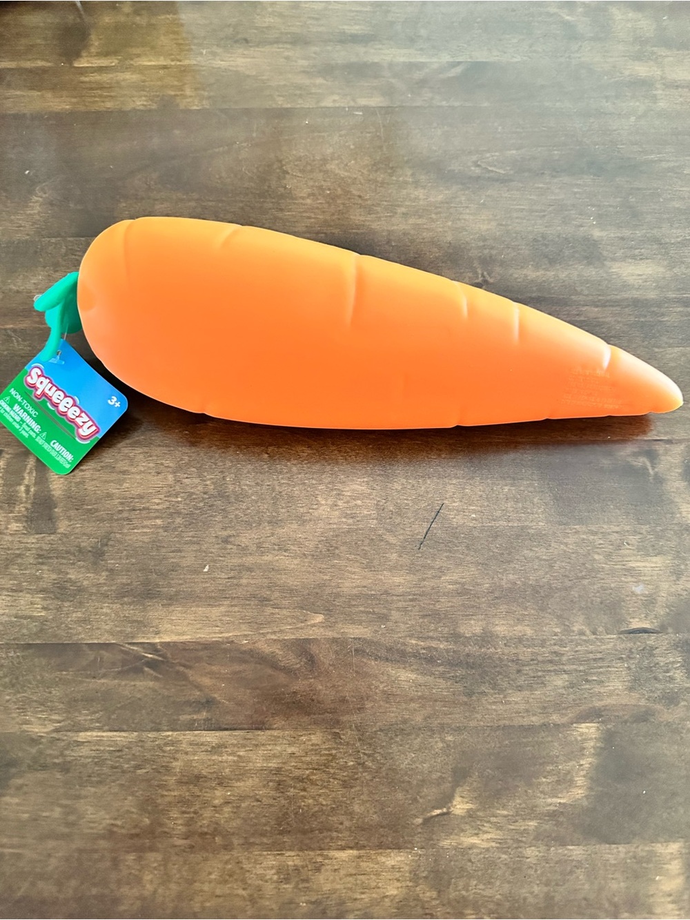 Sunny Days Squeezy Orange Carrot Squishy 🥕 NEW Authentic